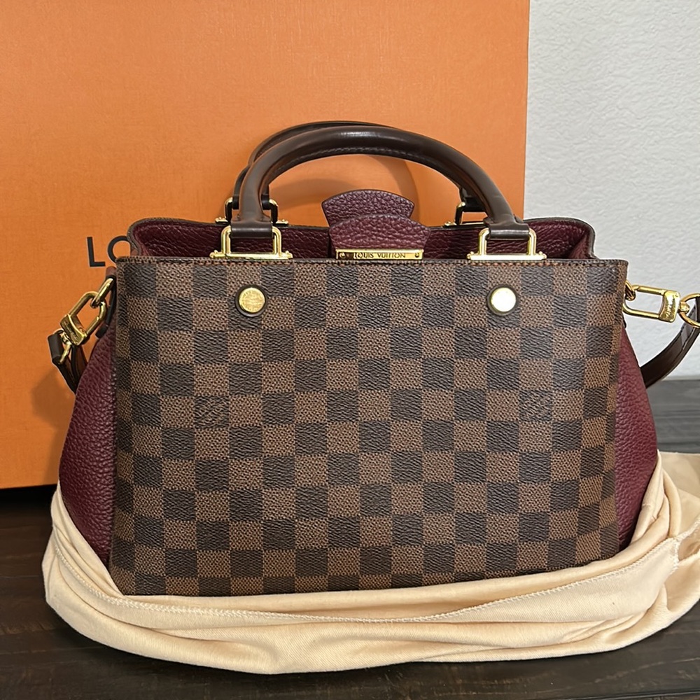 COPY - LOUIS VUITTON Brittany Damier Ebene Shoulder Bag